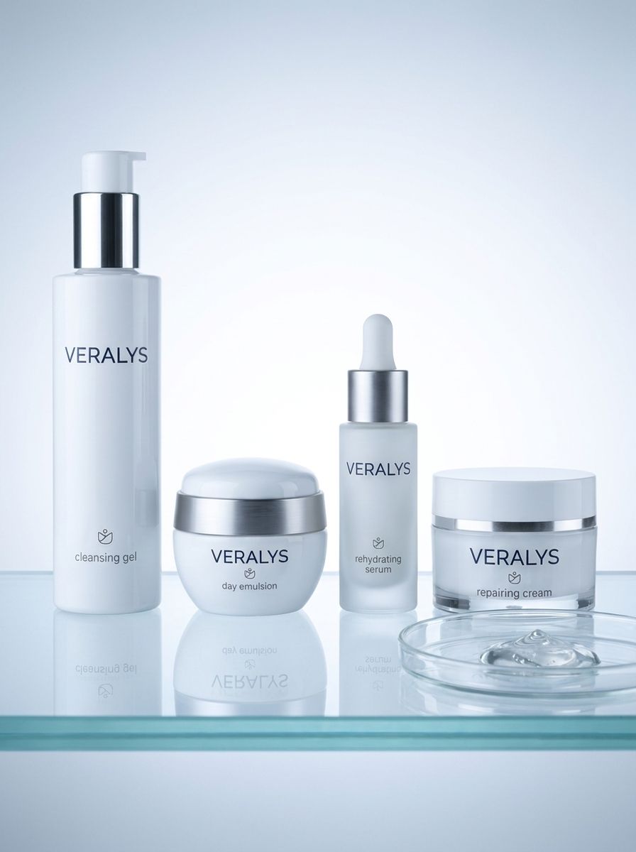 Veralys skincare campaign