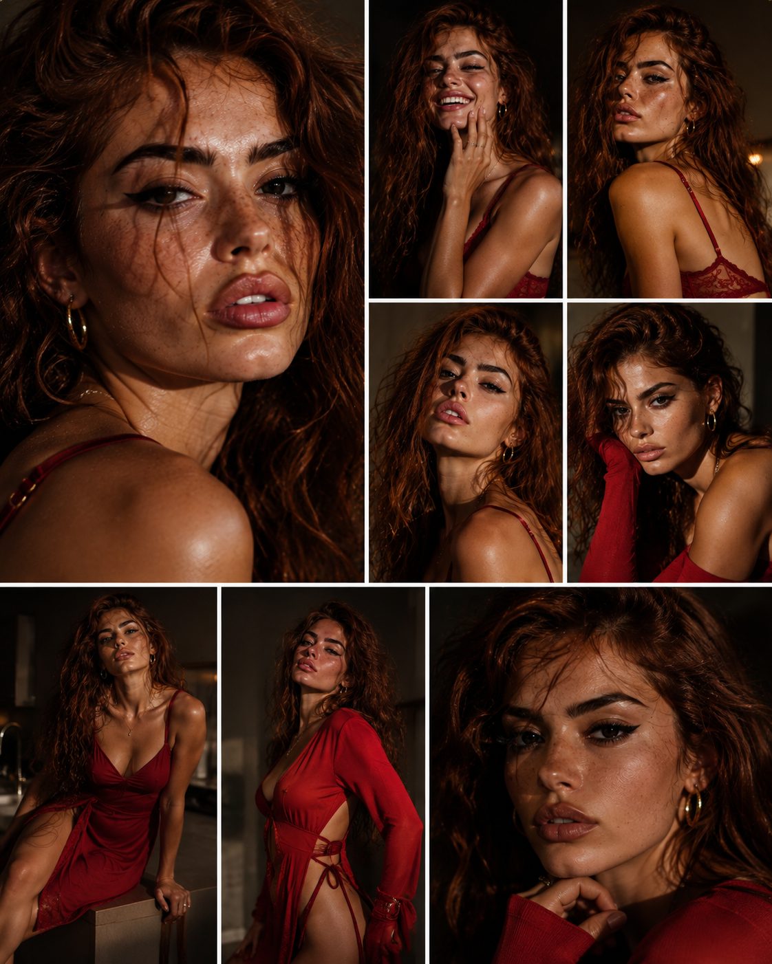 Kira — AI model collage